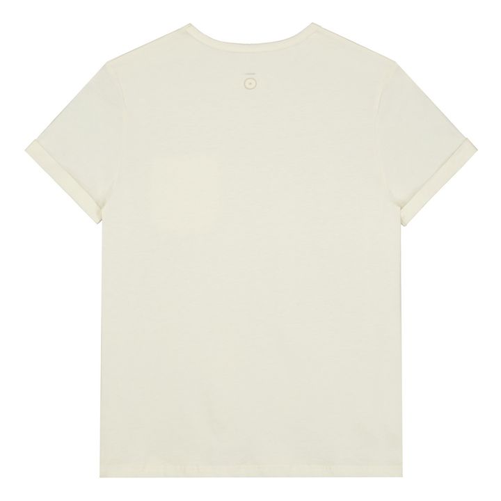 T-Shirt Coton Bio - Collection Adulte - Crème- Image produit n°1