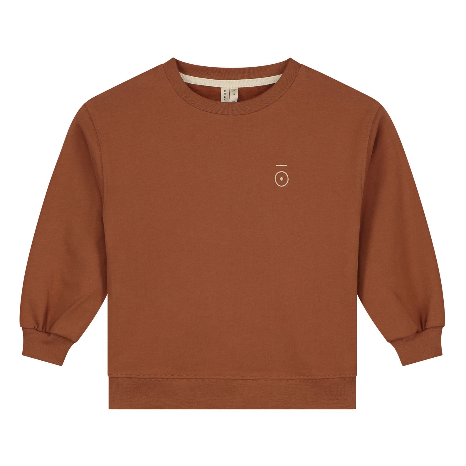 Gray Label - Sweat Col Rond Coton Bio - Fille -