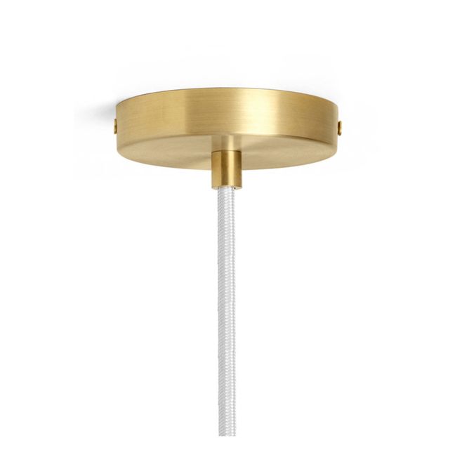 Vuelta Opaline Glass Ceiling Lamp Gold