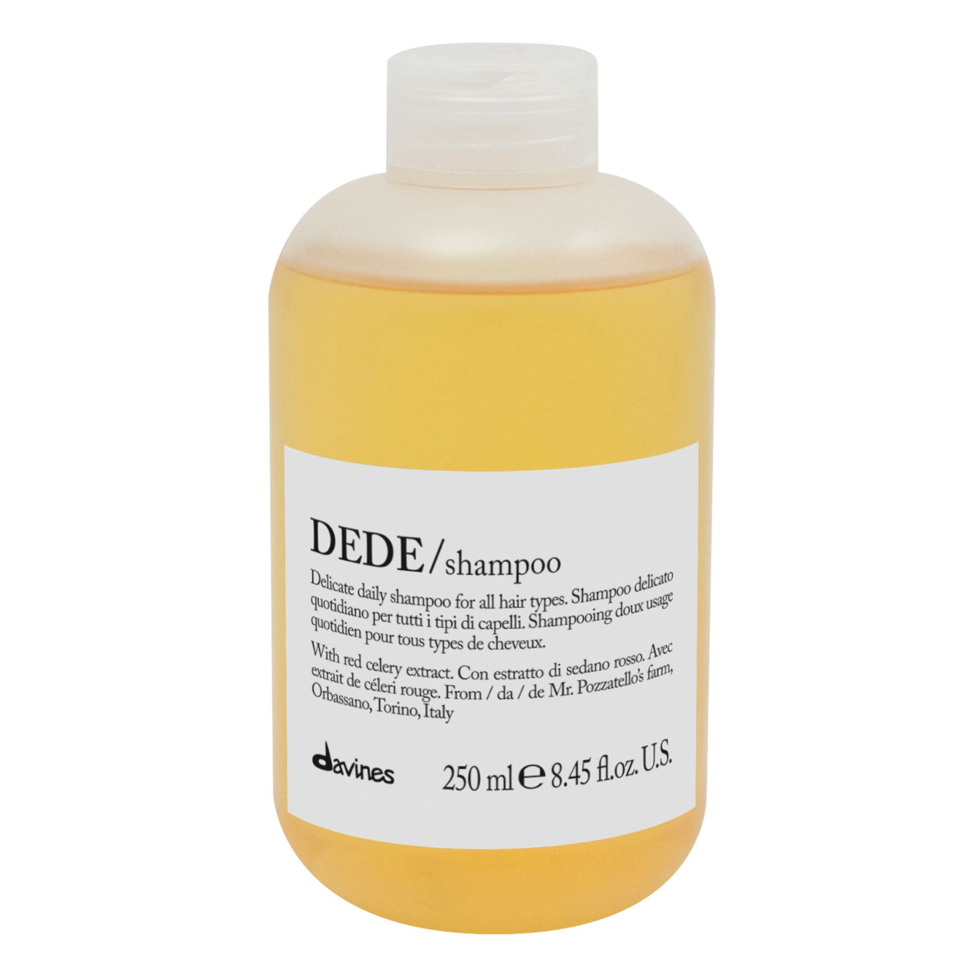 Davines - Shampoing doux usage quotidien Dede -250ml - Blanc