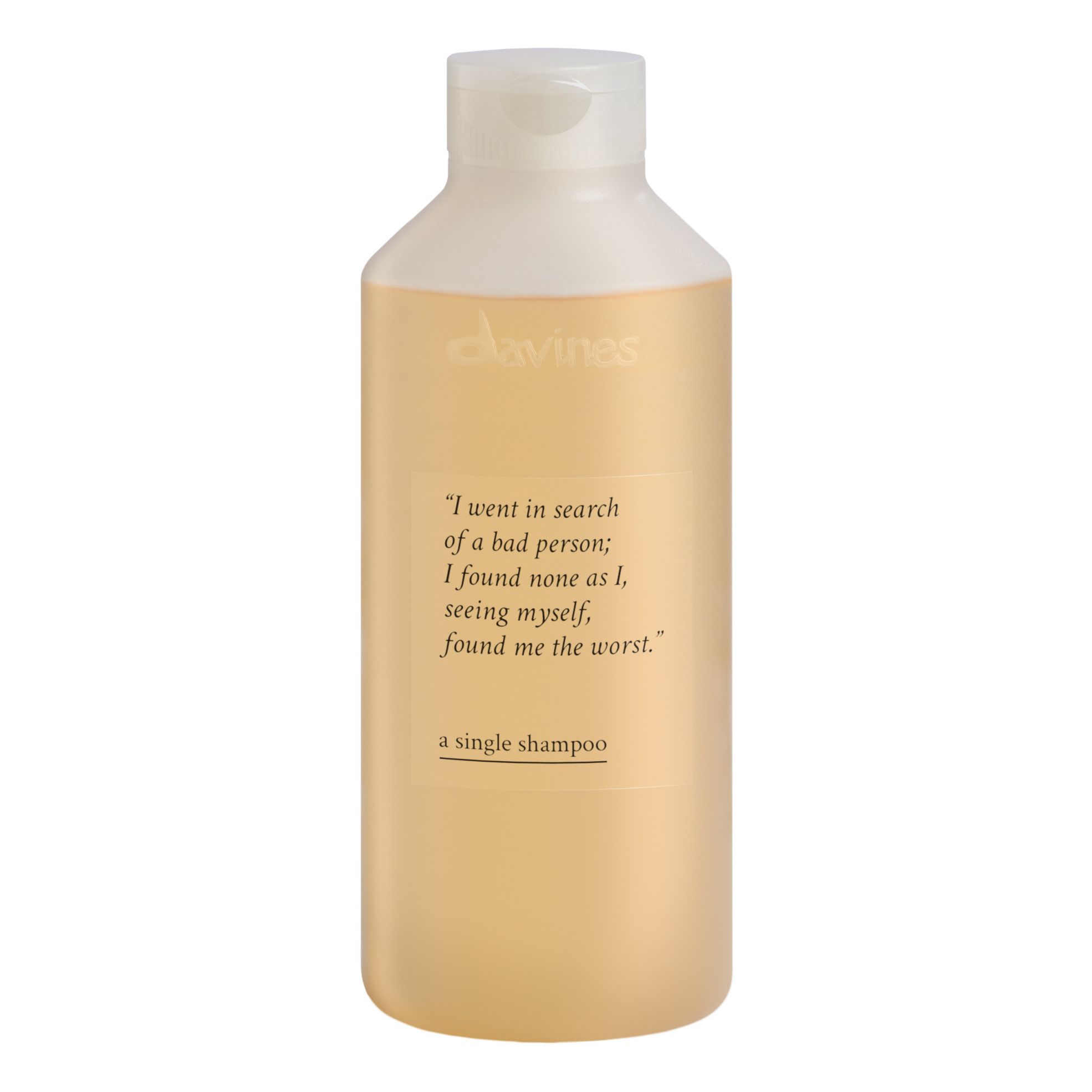 Davines - Shampoing pour tous types de cheveux A single shampoo -1L - Blanc