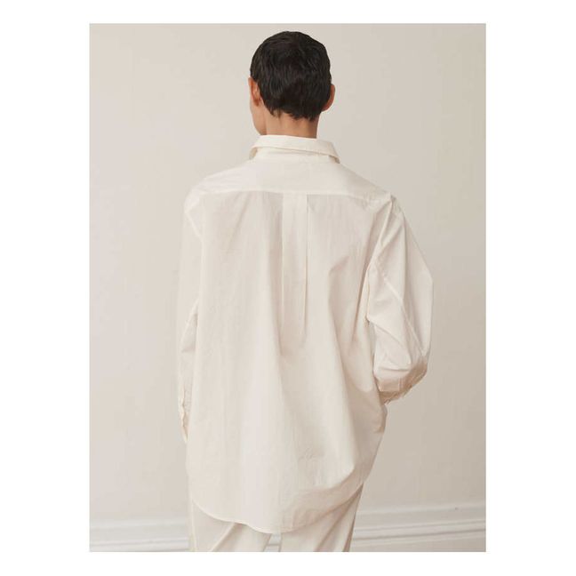 Edgar Organic Cotton Shirt | Ecru