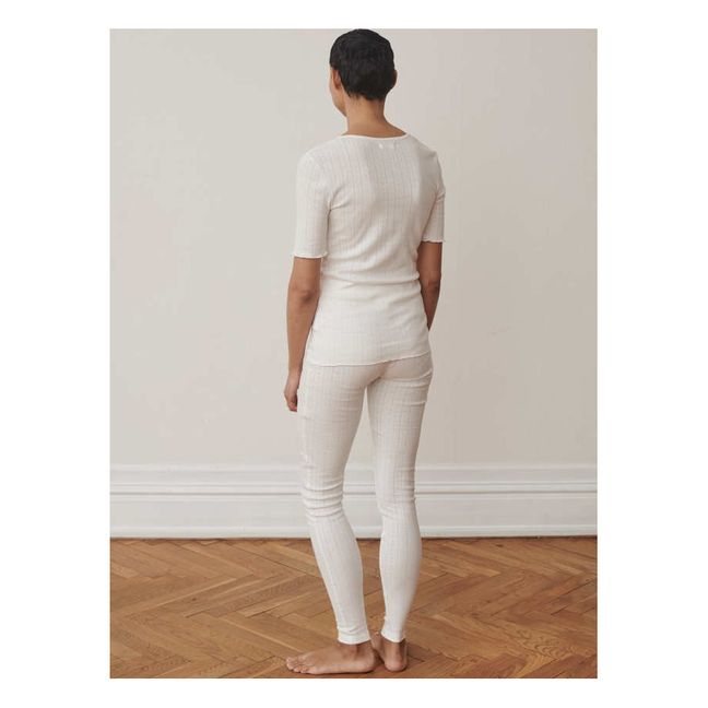 Edie Organic Cotton T-shirt | Ecru