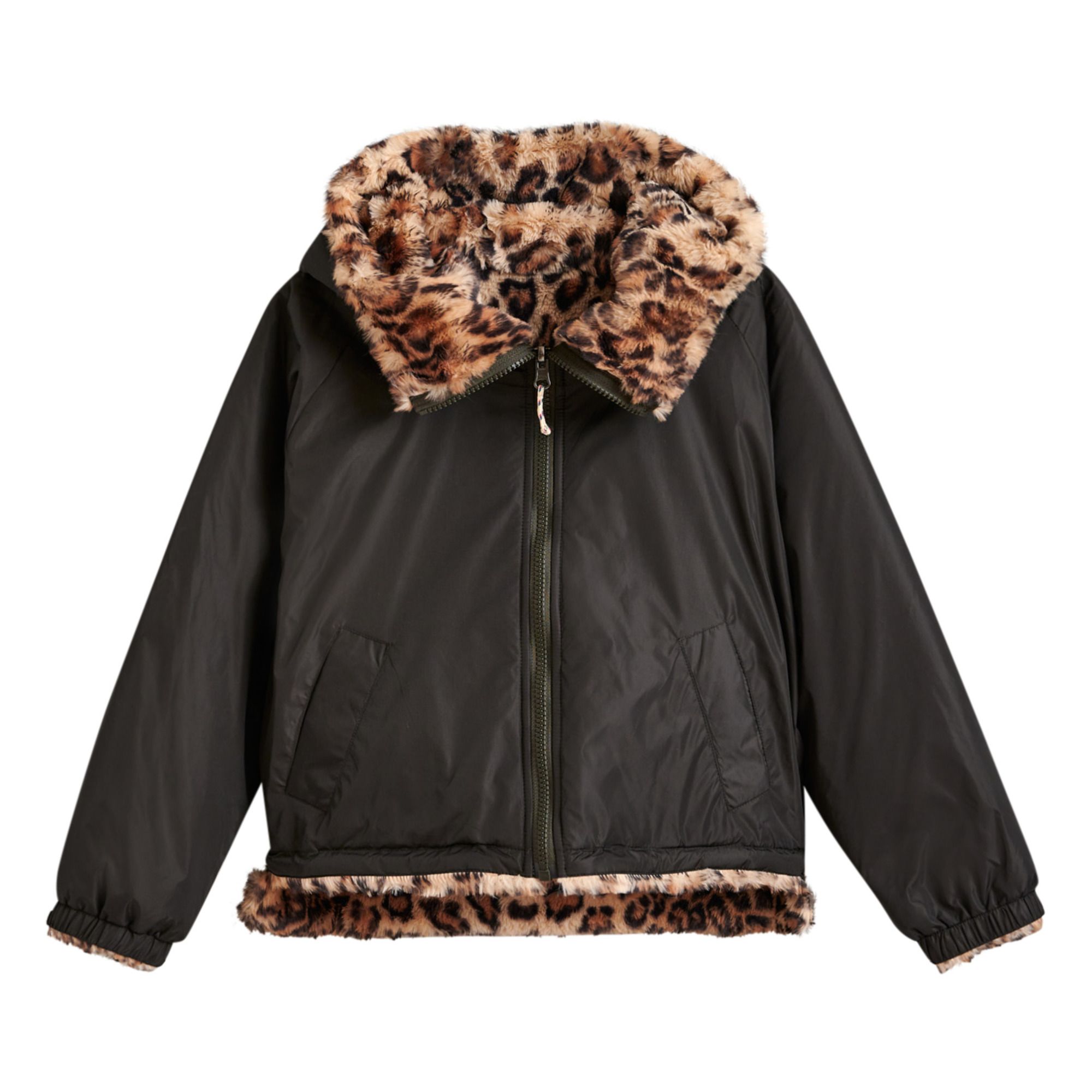 Bellerose - Veste Réversible Fourrée Habitat - Fille - Gris