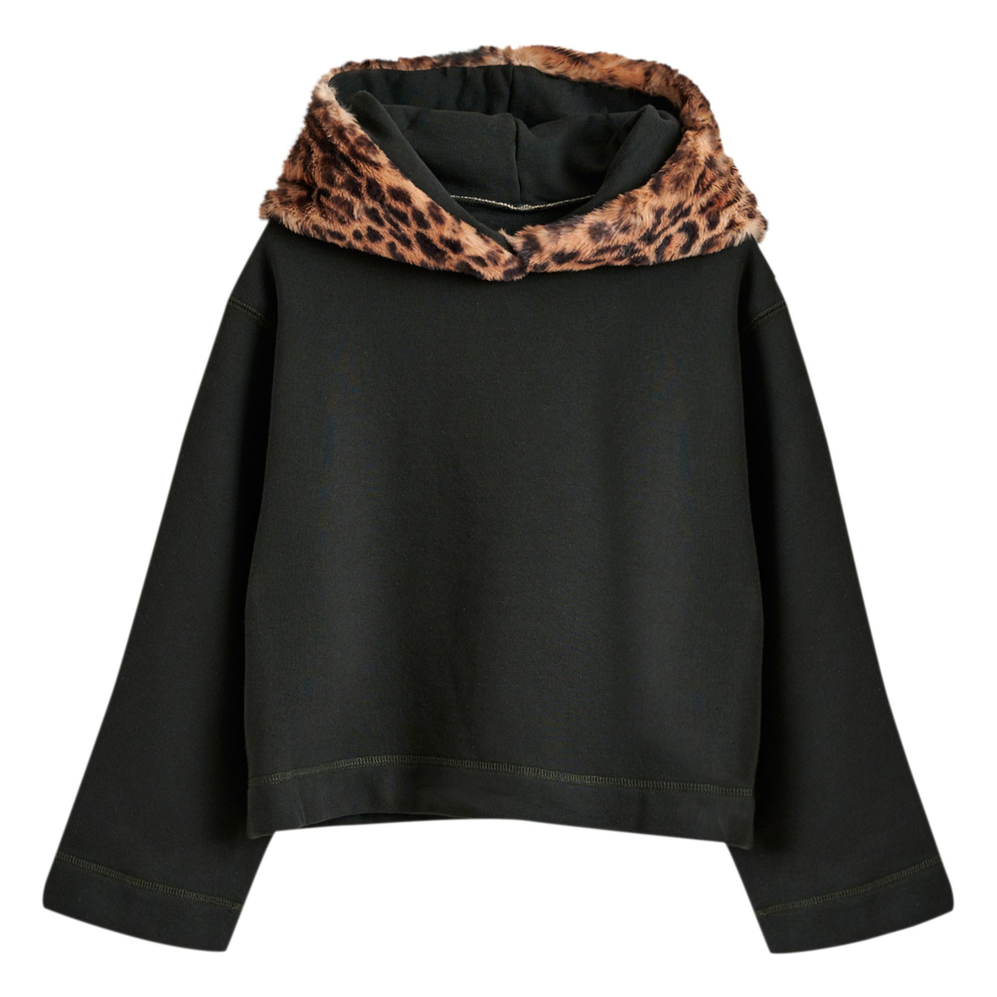 Bellerose - Hoodie Crop Aki - Fille - Gris