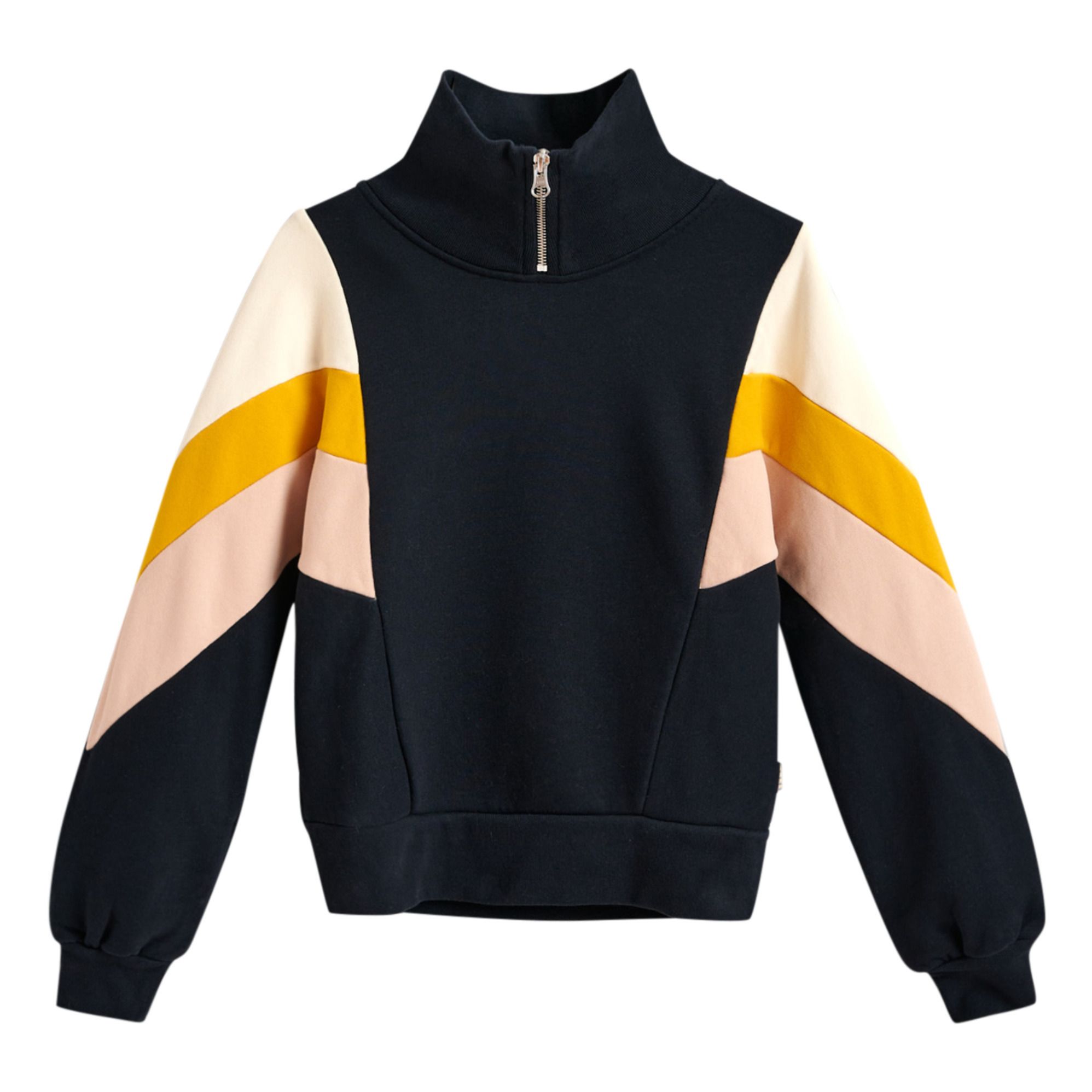 Bellerose - Sweat Zippé Fanchon - Fille - Bleu marine