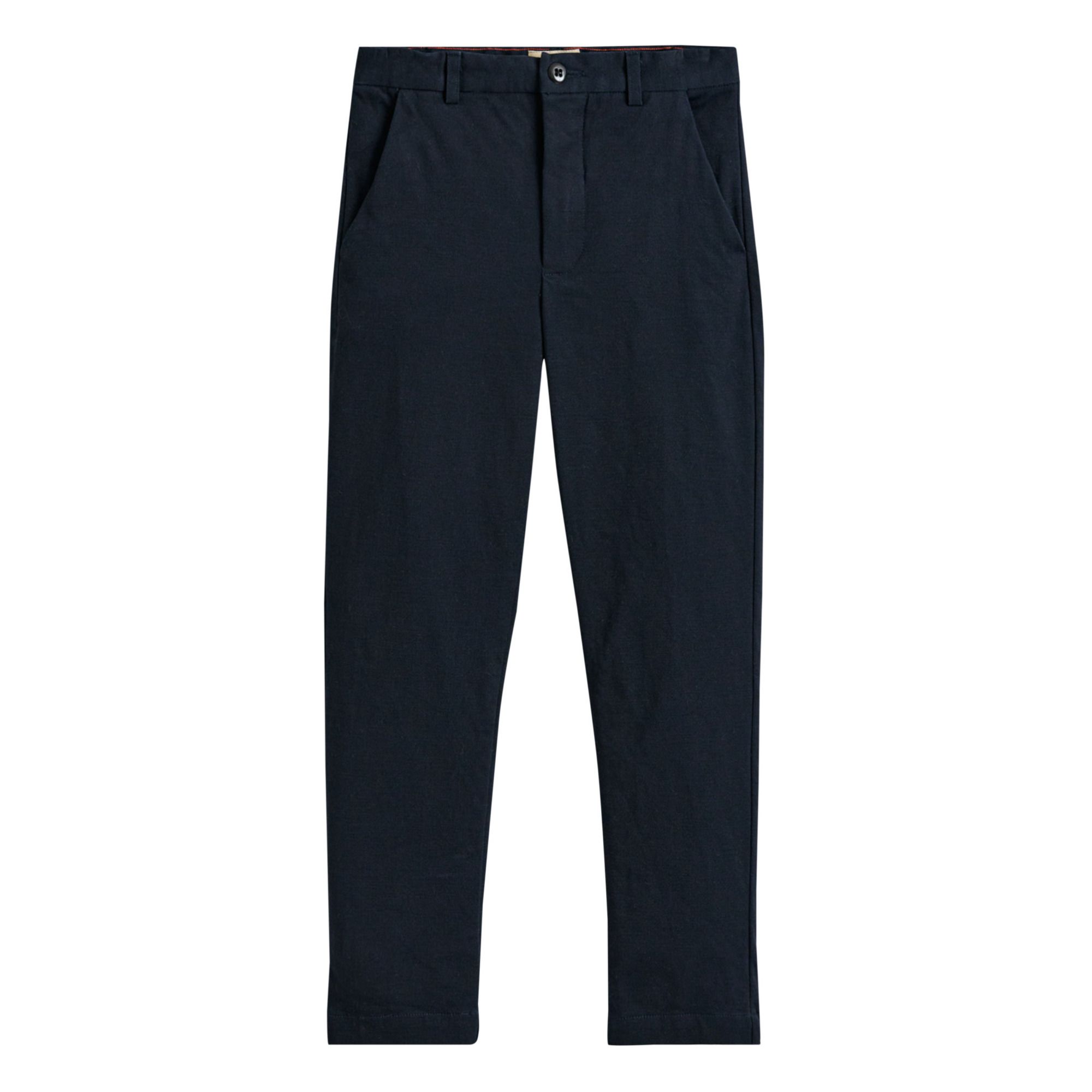 Bellerose - Perry Organic Cotton Trousers - Navy blue | Smallable