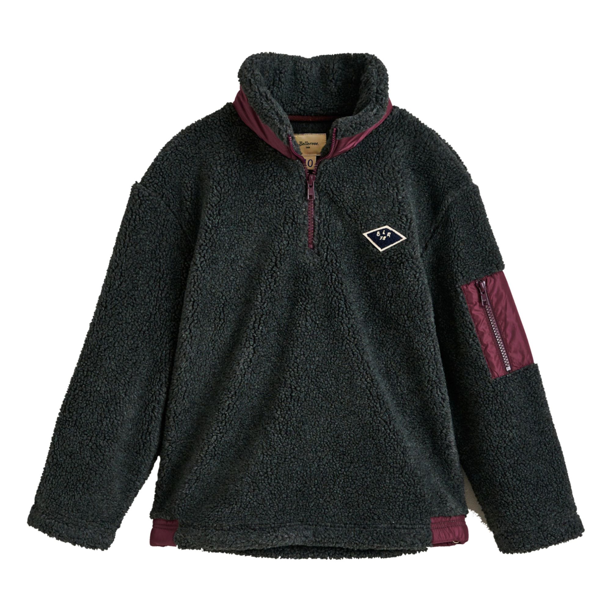 Bellerose - Sweat Zippé Alipo - Garçon - Gris