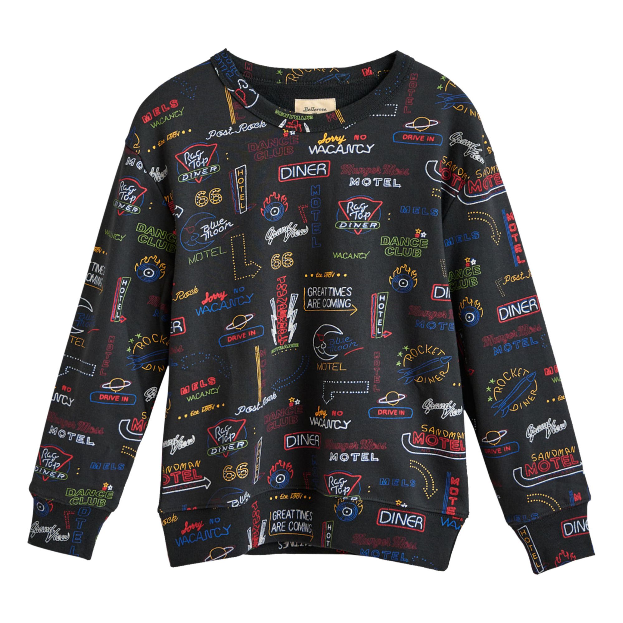 Bellerose - Sweat Binch - Garçon - Noir