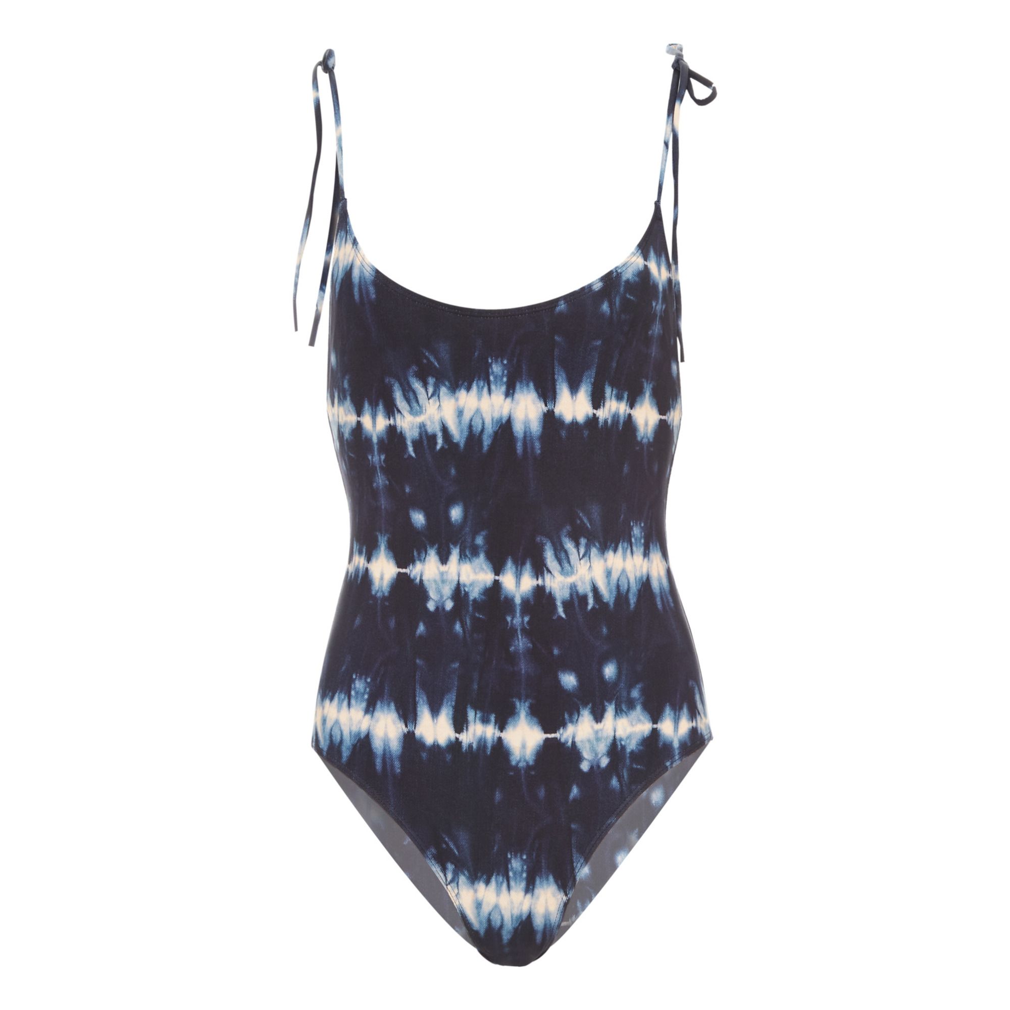 Adhara Tie-dye Swimsuit  Indigo blue- Product image n°0