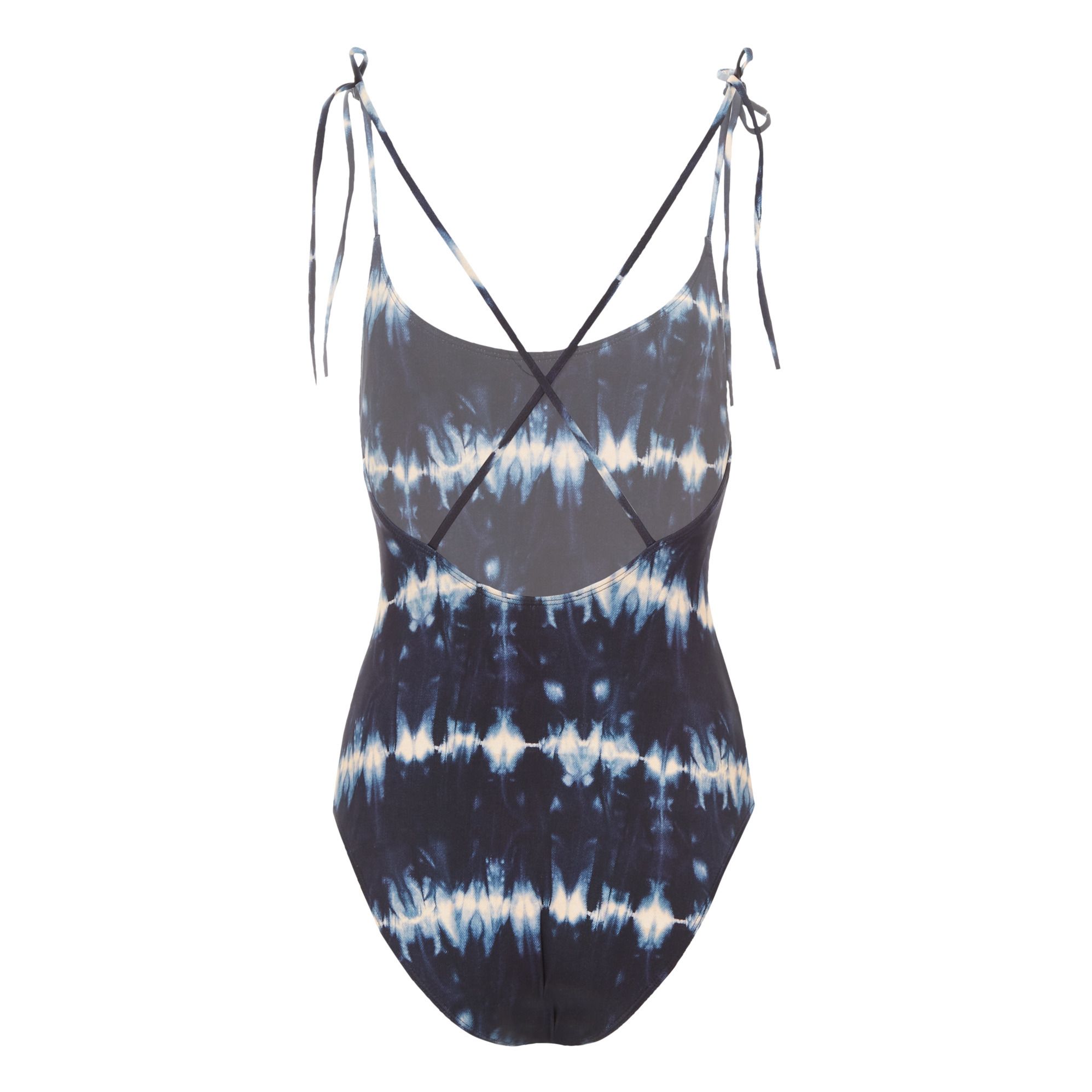 Adhara Tie-dye Swimsuit  Indigo blue- Product image n°4