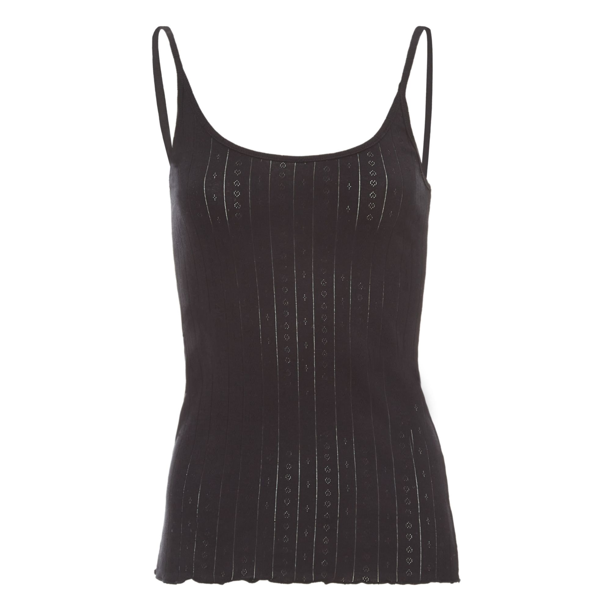 Skall Studio - Débardeur Edie Coton Bio - Femme - Noir