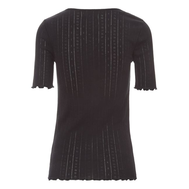 T-shirt Edie Coton Bio | Noir