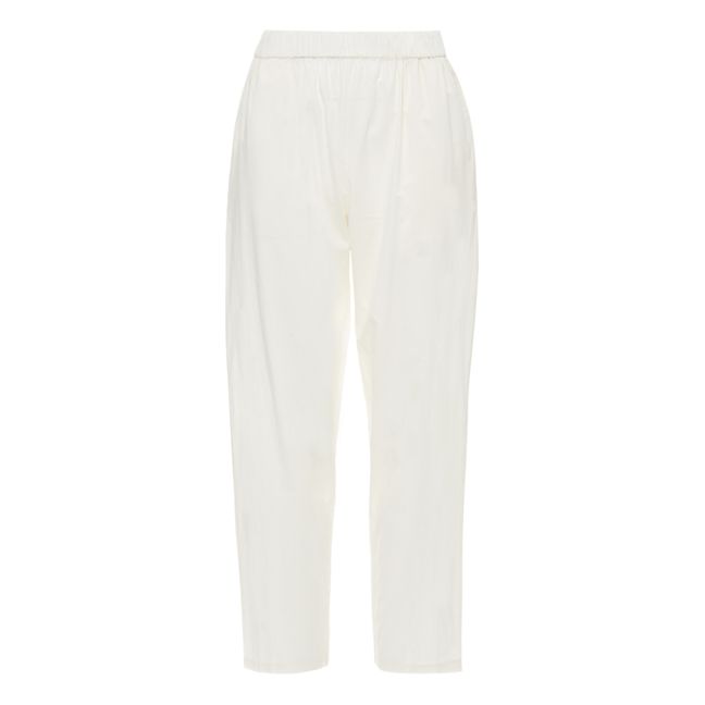 Pantalon Edgar Coton Bio | Ecru
