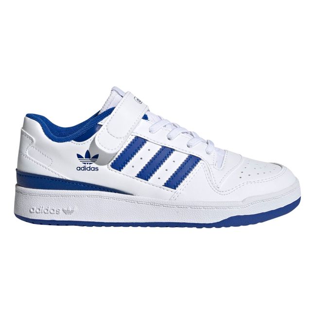 Forum Two-Tone Laced Sneakers Blue
