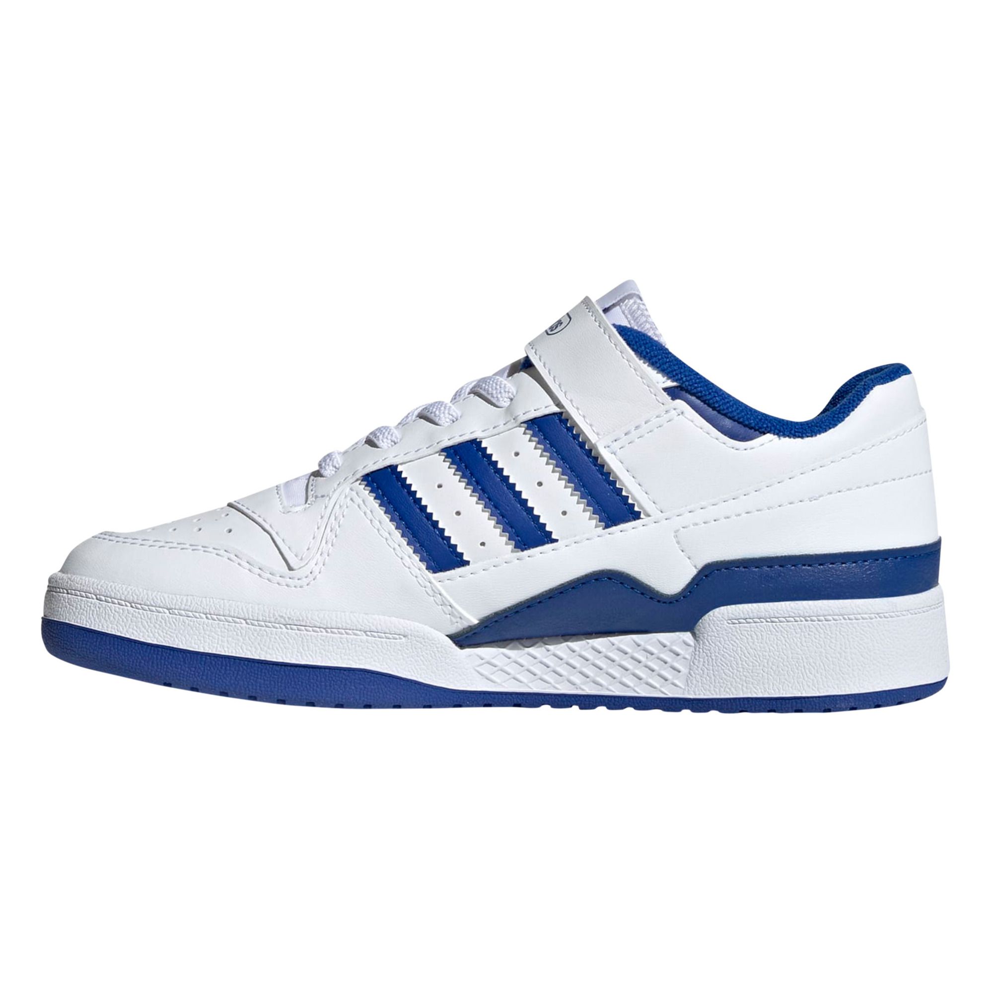 Forum Two-Tone Laced Sneakers Blue- Product image n°4