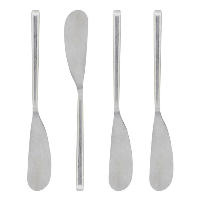 Butter Knives - Set of 4 Silver