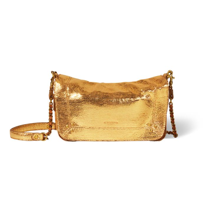 Bobi S Goatskin Bag | Gold- Product image n°0