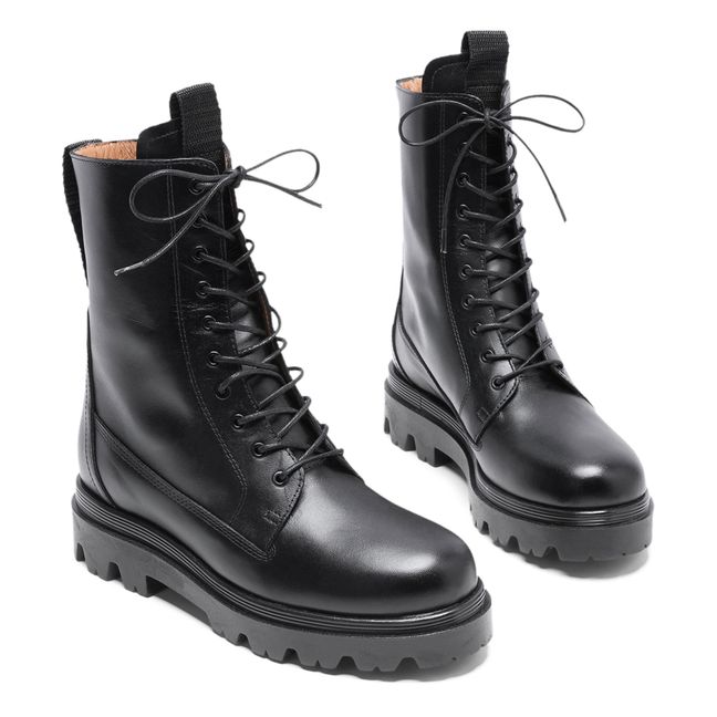 Boots Lacets Lovi | Noir