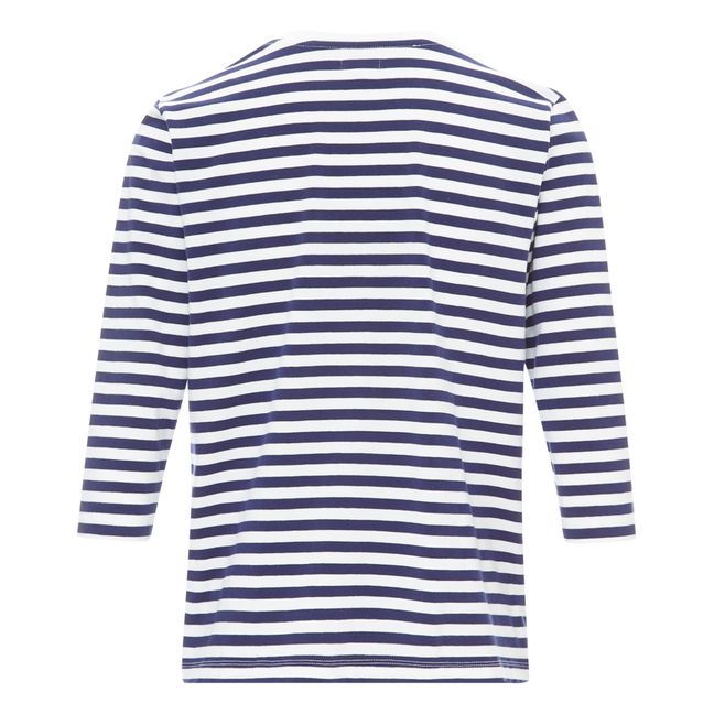 Camiseta para lactancia Face à la mère | Azul Marino