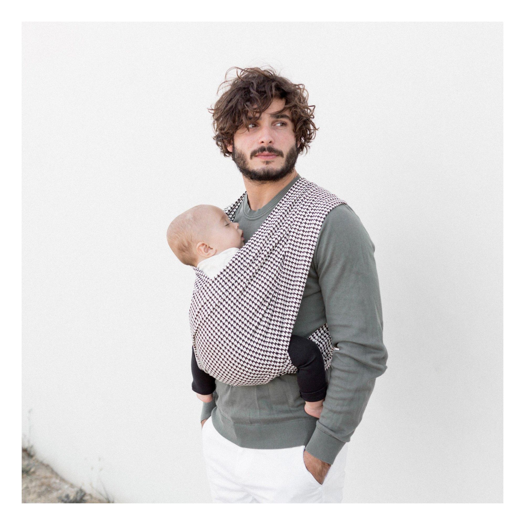 Moss Organic Cotton Baby Carrier  Black- Product image n°4