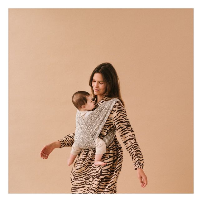 Porta bebe Flow in cotone Bio  | Grigio