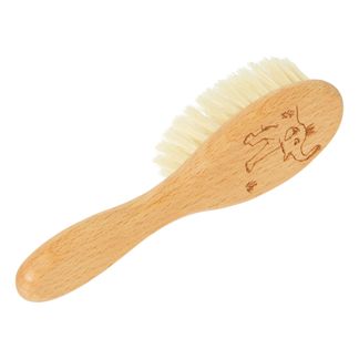 Brosse A Cheveux Fleurs En Hetre Et Poils De Soie Hetre