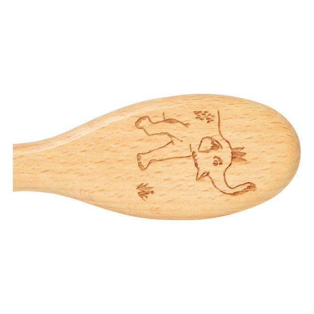 Spazzola per capelli Eléphant in legno di faggio e setole di seta | Faggio