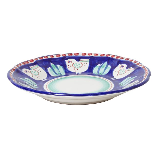Piatto, modello: Gallina - 21 cm | Blu