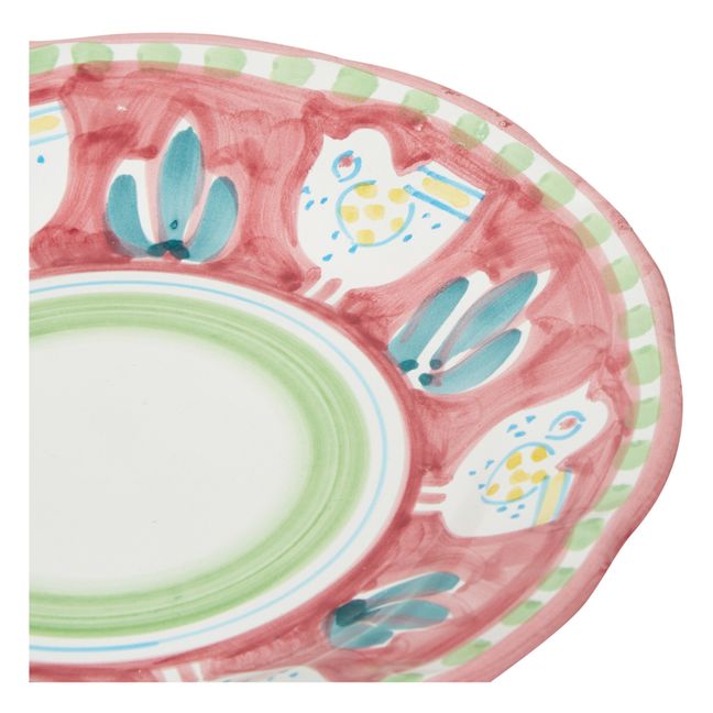 Chicken Plate - 21cm | Pink