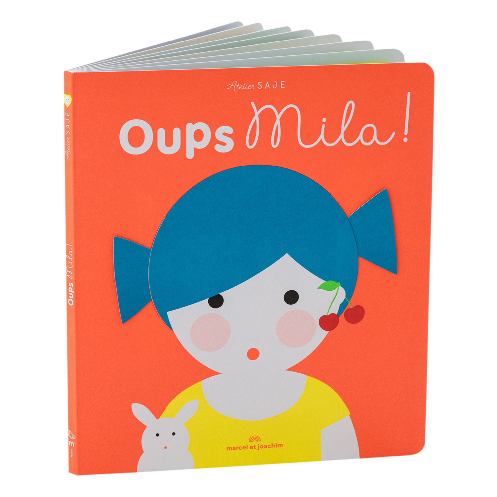 Marcel & Joachim - Livre Oups, Mila ! - Atelier Saje - Multicolore