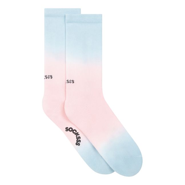 Elands Bay Organic Cotton Blend Socks   Pink