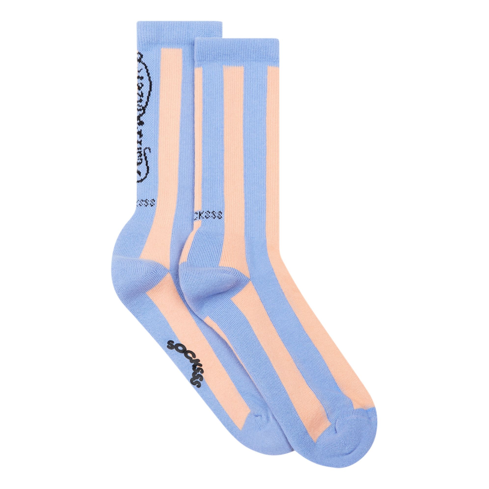 SOCKSSS - Chaussettes Coton Bio Mélangé Wary Meyers - Fille - Rose pêche