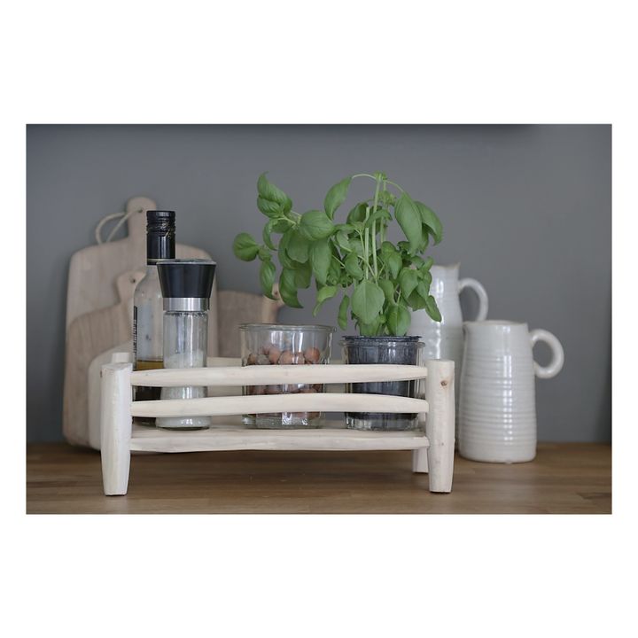 Rectangular Wooden Basket/Draining Board - 40 x 25 cm - Product image n°1