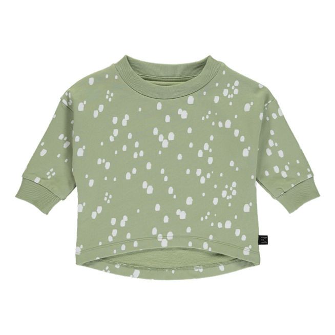 Monkind - Sweat Coton Bio - Fille - Vert pâle