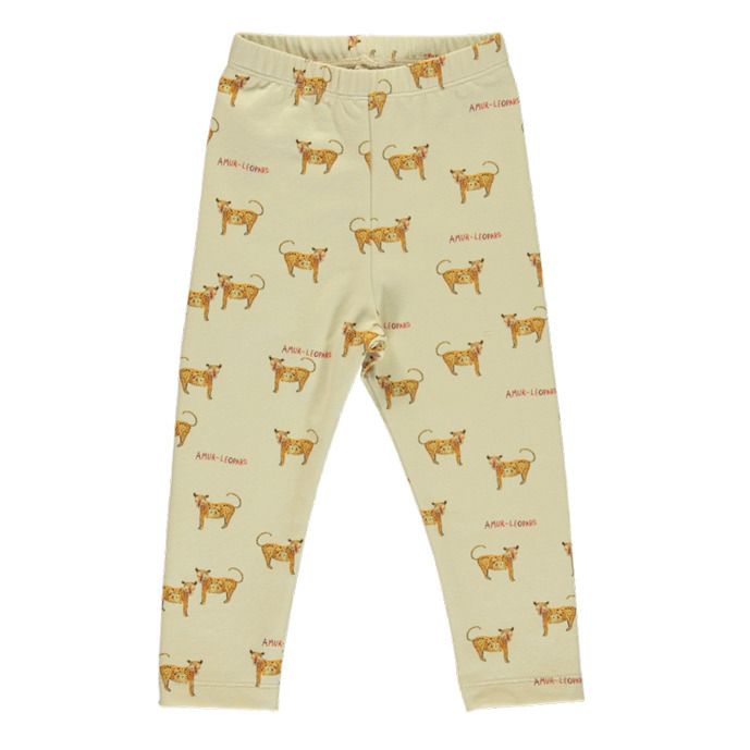 Monkind - Legging Animal Coton Bio - Fille - Beige