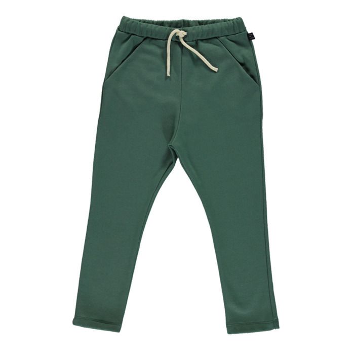 Monkind - Pantalon Coton Bio - Fille - Vert foncé