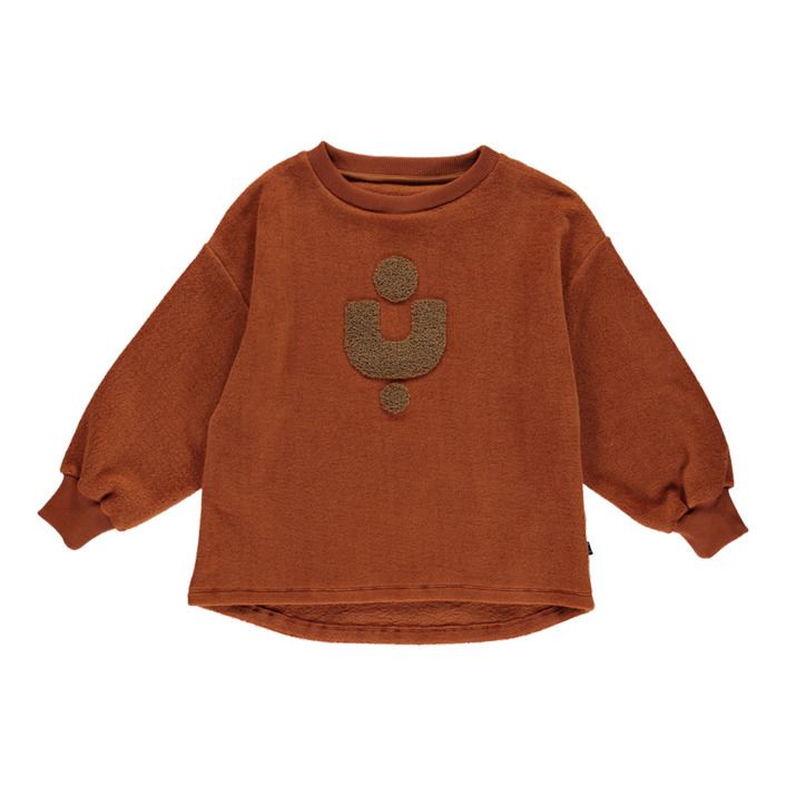 Monkind - Sweat Eponge Coton Bio - Fille - Ocre