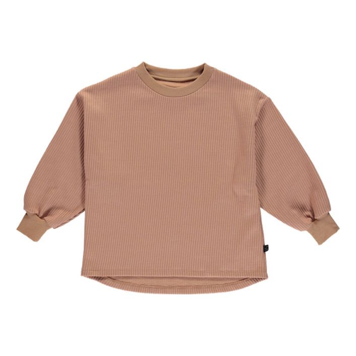 Monkind - Sweat Saltlake Eponge Coton Bio - Fille - Rose poudré