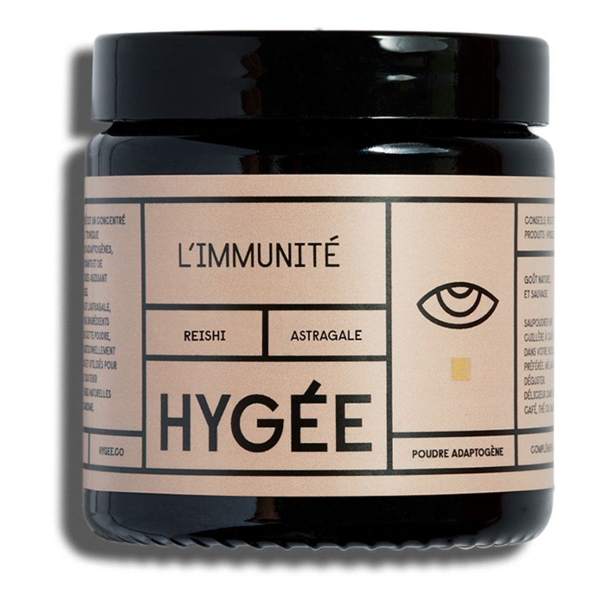 Hygée - Poudre adaptogène L'immunité - 42g - Blanc