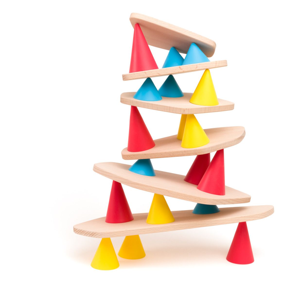 Piks Construction and Balancing Game - 24 Pieces- Product image n°0