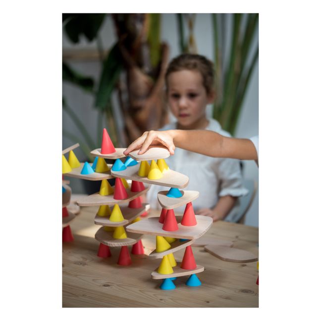 Juego de construcción y equilibrio Piks - 64 piezas