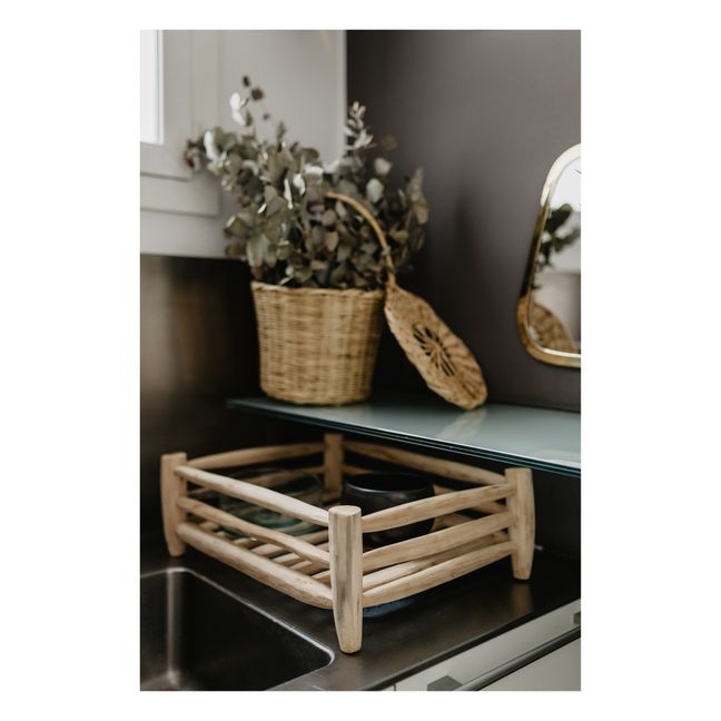 Escurridor de madera 50x40 cm