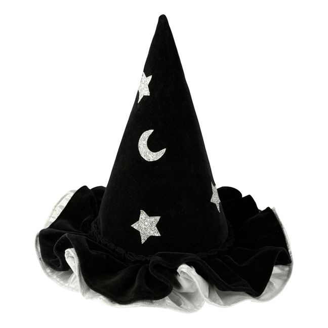 Spitzer Halloween-Hut Schwarz