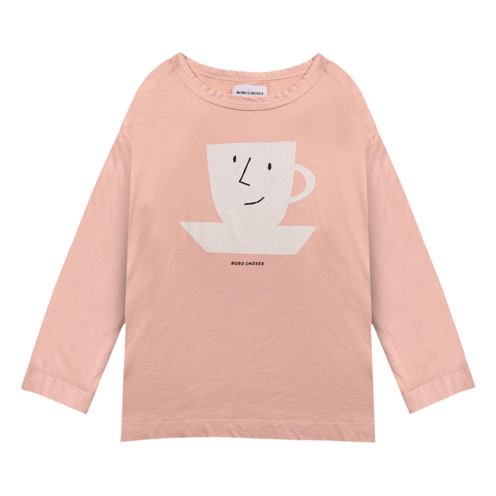Bobo Choses - T-Shirt Coton Bio Tasse - Fille - Rose