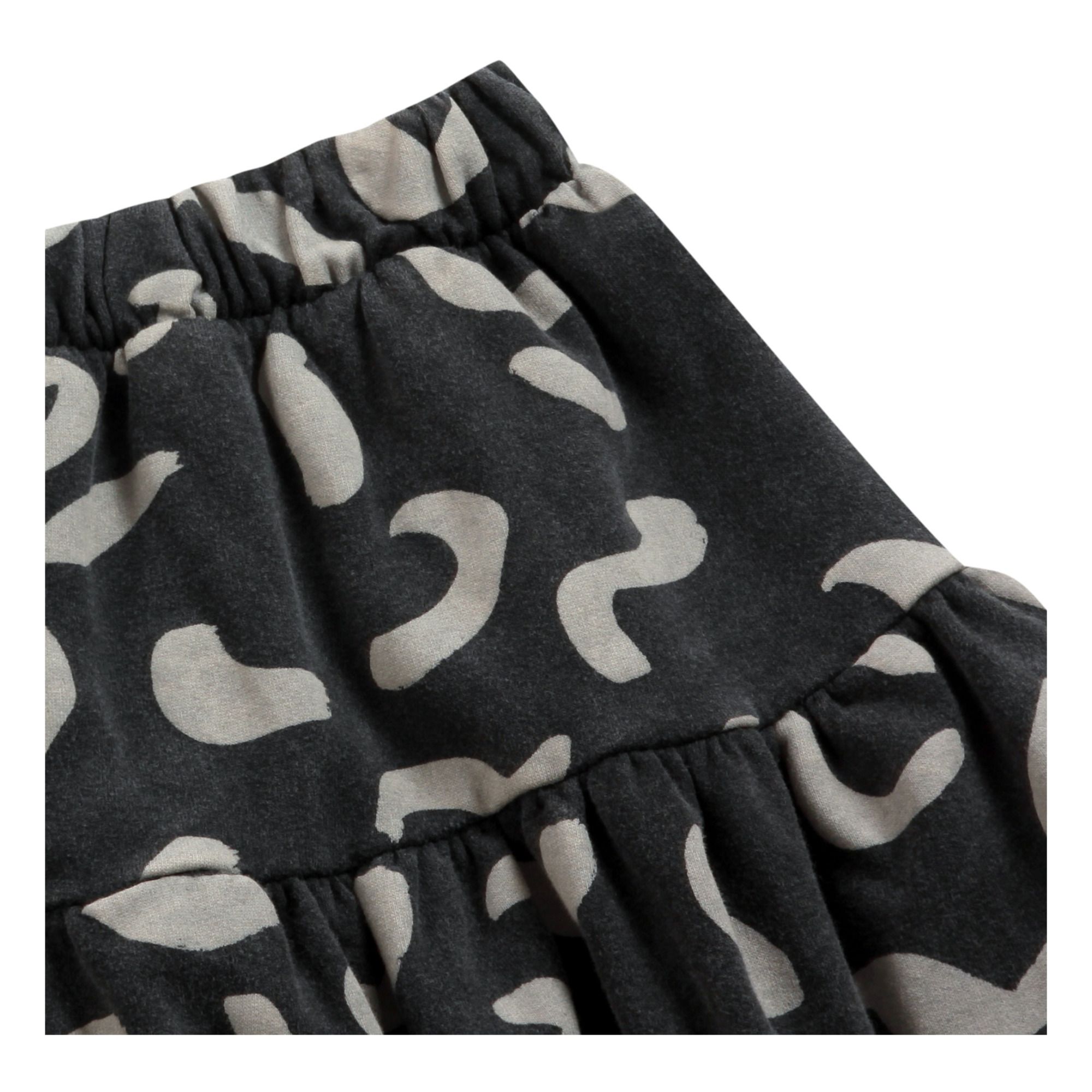 Organic Fleece Skirt Charcoal grey- Product image n°7