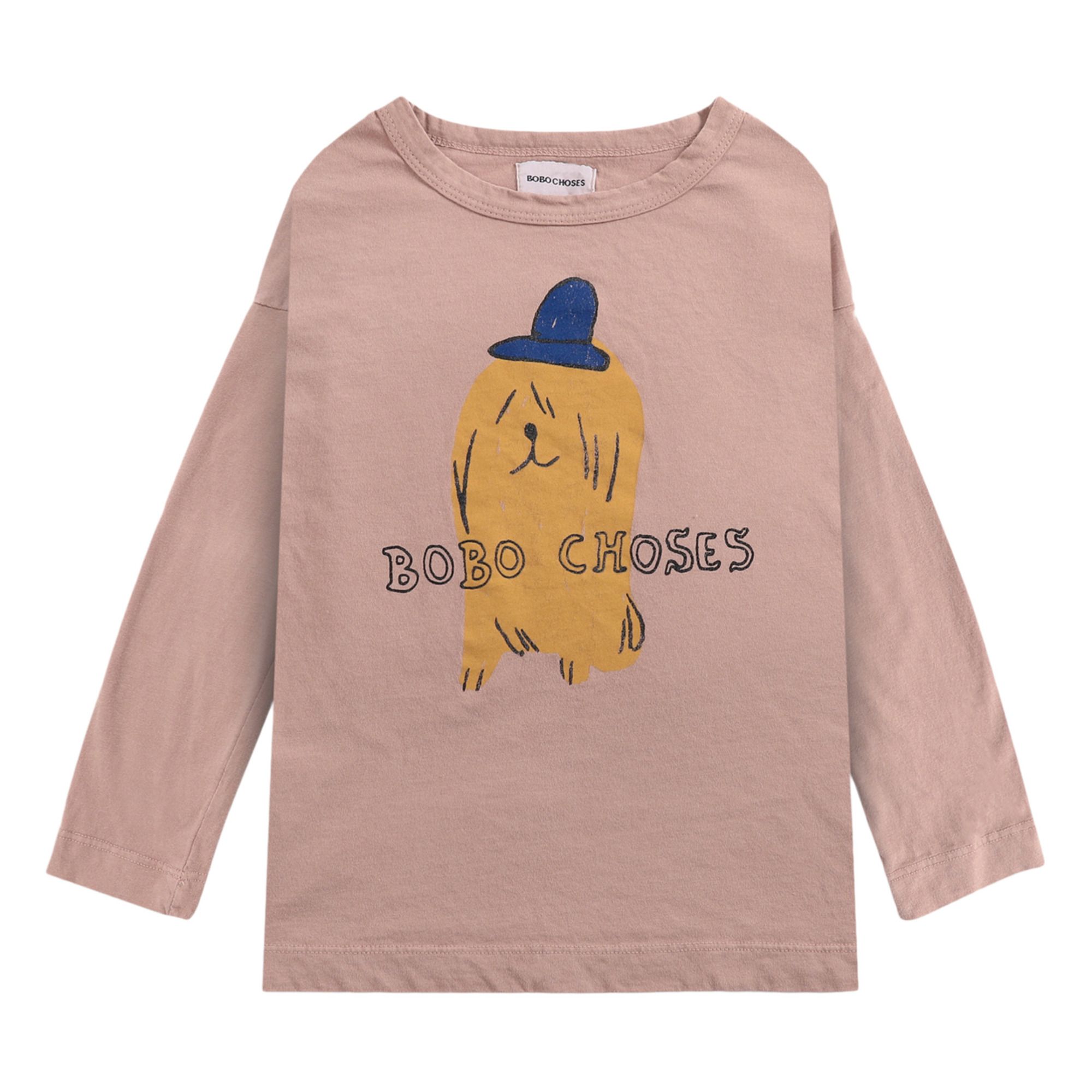 Bobo Choses - T-Shirt Coton Bio Chien - Fille - Beige