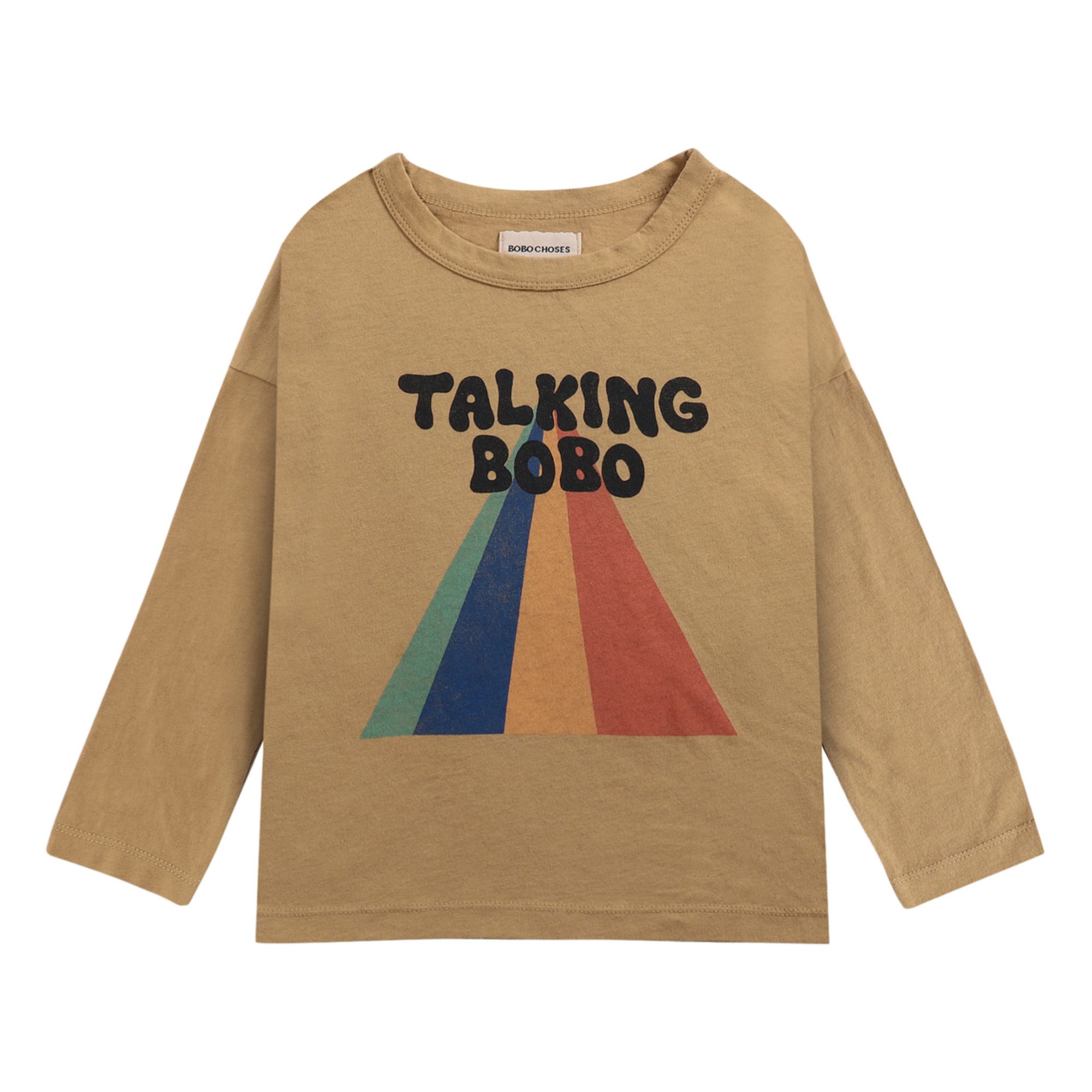 Bobo Choses - T-Shirt Coton Bio Talking Bobo - Fille - Ocre