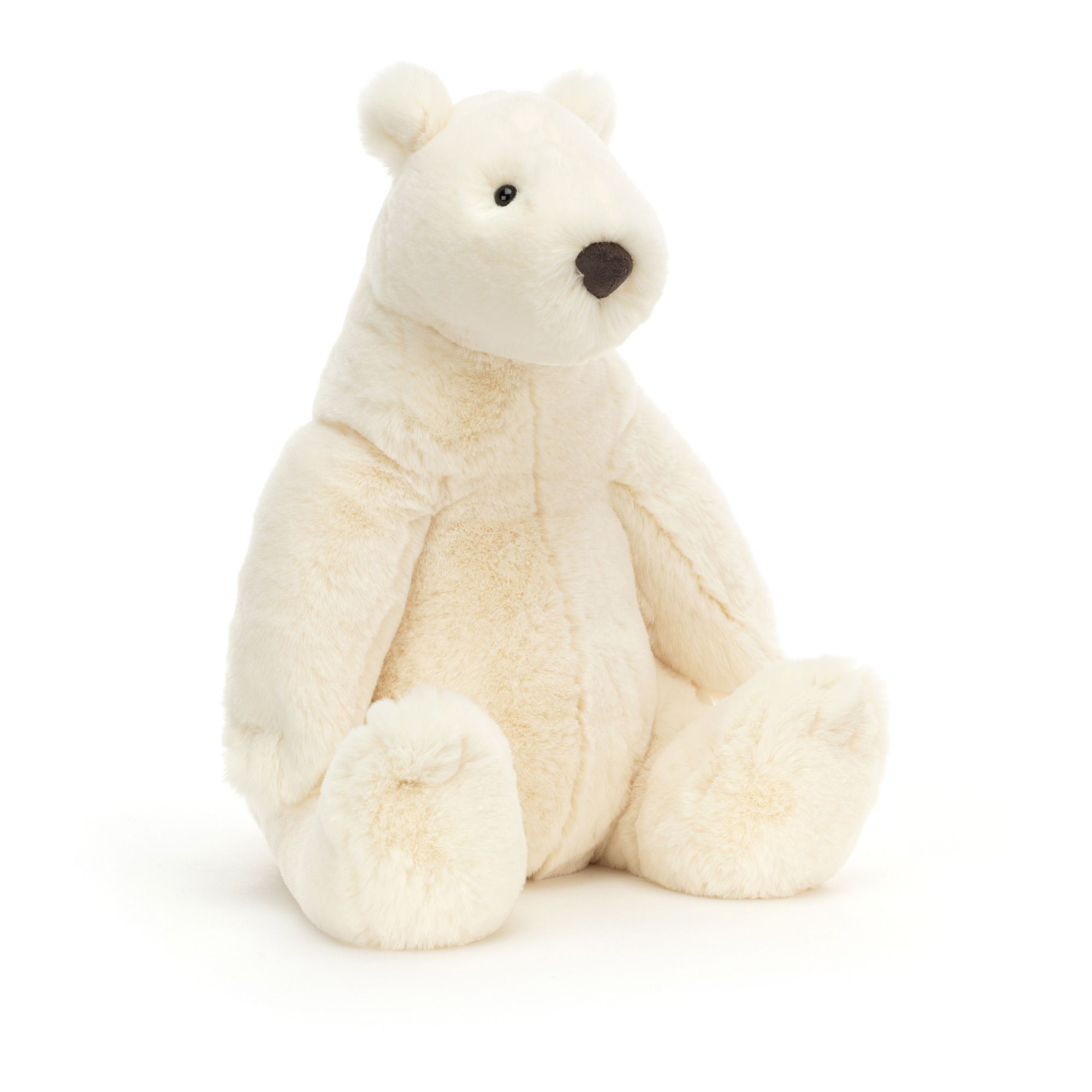 Hugga Polar Bear Stuffed Animal White- Product image n°1