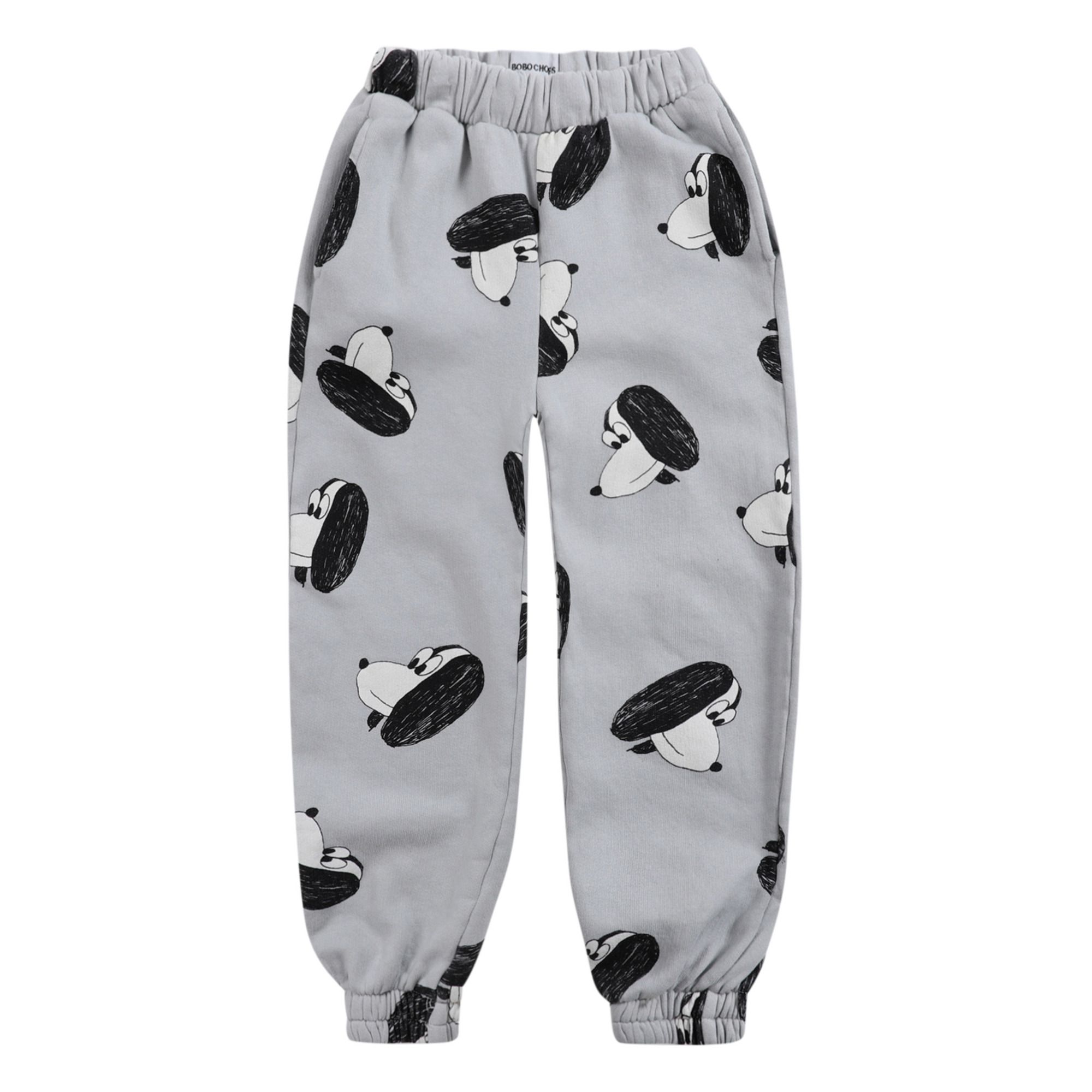 Bobo Choses - Jogger Coton Bio Chiens - Fille - Gris